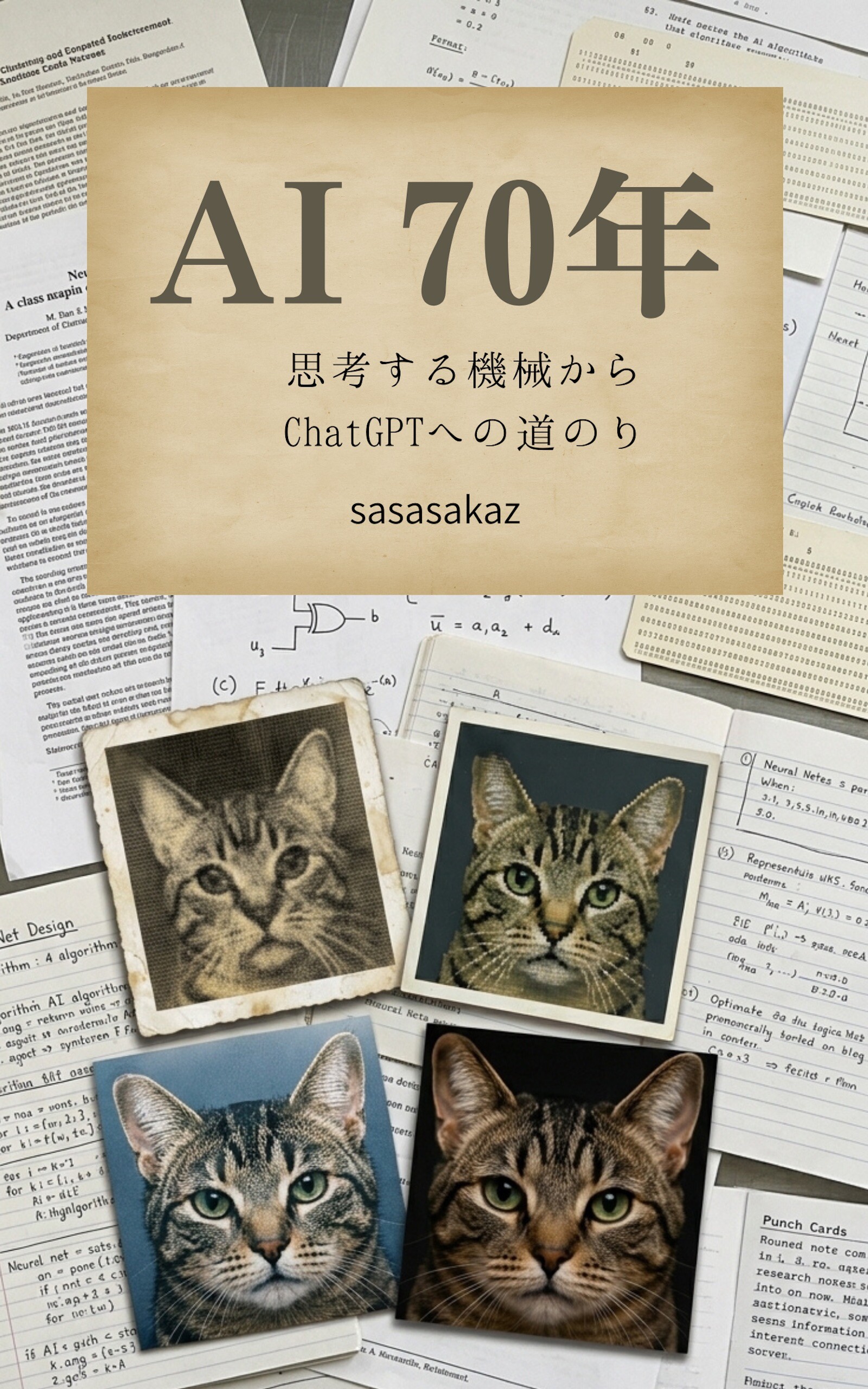 「AI 70年」の表紙